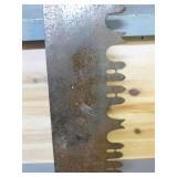 Vintage Two Man Saw Blade