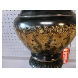 Cast Brass Floor Vase