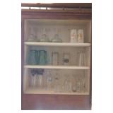 Kitchen Cupboard Contents: Glasses, Tumblers, Shot Glasses