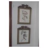 Set Of 4-Botanical & Bird Pictures (14-1/2 x 20)