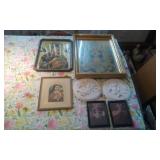 Lot Of Wall Decor (Vintage Religious & Cherubs)