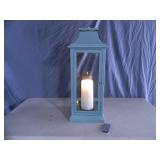 Large Genuine Luminara Lantern with Luminara Flamless Candle