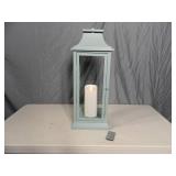 Large Genuine Luminara Lantern with Luminara Flamless Candle