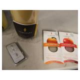 2 Scented Luminara Candles with Remote and Scent Pods 2 Scented Luminara Candles with Remote and Scent Pods