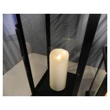 3 Genuine Luminara Lanterns with Luminara Flameless Candles 3 Genuine Luminara Lanterns with Luminara Flameless Candles
