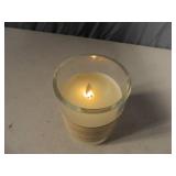 Genuine Luminara Real Flame Effect Chardonnat Scented Candle with Remote