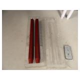 4 Genuine Luminara Flameless Candlesticks 4 Genuine Luminara Flameless Candlesticks