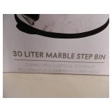 New Elle Decor Marble Step Bin