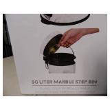 New Elle Decor Marble Step Bin New Elle Decor Marble Step Bin