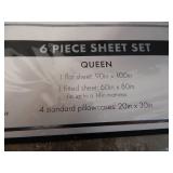 New Queen 6 Piece Sheet Set New Queen 6 Piece Sheet Set