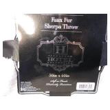 New Faux Fur Sherpa Super Soft Throw New Faux Fur Sherpa Super Soft Throw