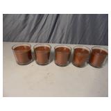 5 New Langely Empire 14 oz Mahogany Woods Candles