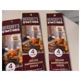 5 New Packages of Hersheys Smores Deluxe Marshmallow Sticks