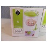 2 New Assorted Elle Gourmet Manual Food Processors