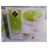 2 New Assorted Elle Gourmet Manual Food Processors