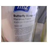 New 5 Piece Butterfly Canister Set New 5 Piece Butterfly Canister Set