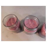 5 New Lilac/Lavendar Scented Mason Jar Candles