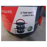 New Frigidaire 2 Tier Bento Lunchbox New Frigidaire 2 Tier Bento Lunchbox