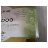 New Bamboo 3 Piece Cutting Board Set