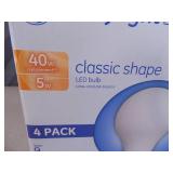 New Daylight LED 4 Pack Lightbulbs