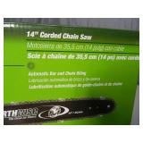 New 14 inch Corded Chainsaw New 14 inch Corded Chainsaw