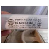 New Case of 12 T8 Moduline Fluorescent Bulbs