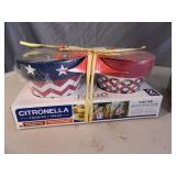 3 New Packs of 2 Citronella Candles 3 New Packs of 2 Citronella Candles