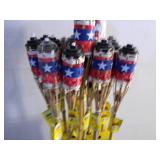 16 New American Flag Tiki Torches