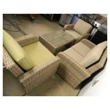 New 4 Piece Patio Set with Cushions New 4 Piece Patio Set with Cushions