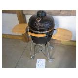New Ceramic Kamado Style Grill on Wheels New Ceramic Kamado Style Grill on Wheels