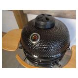 New Ceramic Kamado Style Grill on Wheels New Ceramic Kamado Style Grill on Wheels