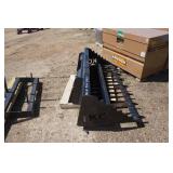 Universal Mount Bobcat Skid Loader Skid Steer 72" Rock Bucket Universal Mount Bobcat Skid Loader Skid Steer 72" Rock Bucket