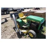 John Deere Model 318 Garden Tractor Lawn Mower With Rear Bagger John Deere Model 318 Garden Tractor Lawn Mower With Rear Bagger