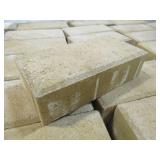 Belgrade 9" X 4 1/2" X 2 1/2" Classic Golden Coast Pavers - approx 450 pavers per pallet Belgrade 9" X 4 1/2" X 2 1/2" Classic Golden Coast Pavers - approx 450 pavers per pallet