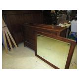 DRESSER WITH MIRROR