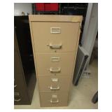 TWO METAL FILING CABINETS