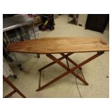 TWO VINTAGE IRONING BOARDS TWO VINTAGE IRONING BOARDS