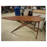 TWO VINTAGE IRONING BOARDS TWO VINTAGE IRONING BOARDS