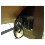 VINTAGE SEWING MACHINE AND FOLDING CHAIRS VINTAGE SEWING MACHINE AND FOLDING CHAIRS
