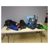 ASSORTMENT OF BAGS AND BEVERAGE COZY ASSORTMENT OF BAGS AND BEVERAGE COZY