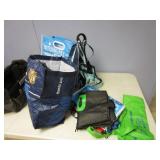 ASSORTMENT OF BAGS AND BEVERAGE COZY ASSORTMENT OF BAGS AND BEVERAGE COZY