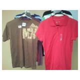 Boys shirts, large / extra-large - 6, short sleeve / long sleeve.