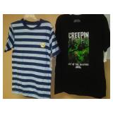 Boys shirts, large / extra-large - 6, short sleeve / long sleeve.