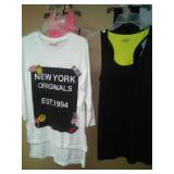Ladies, large - 5. Shorts and tanks.