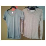 Ladies medium - 4. Long sleeve/ short sleeve/ tanks.