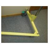 Heavy-Duty Commercial Grade Double-Bar Rolling Z Rack Garment Rack