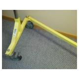 Heavy-Duty Commercial Grade Double-Bar Rolling Z Rack Garment Rack
