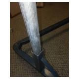 Heavy-Duty Commercial Grade Single-Bar Rolling Z Rack Garment Rack