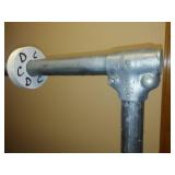 Heavy-Duty Commercial Grade Single-Bar Rolling Z Rack Garment Rack