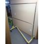 Heavy-Duty Commercial Grade Double-Bar Rolling Z Rack Garment Rack
